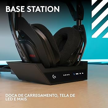 Logicool　ASTRO A50 X Headset Gamer Sem Fio Logitech G Astro A50 X LIGHTSPEED +